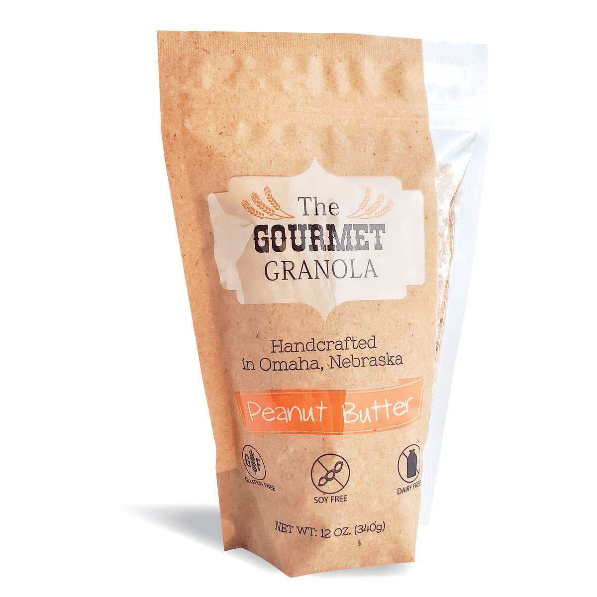 Peanut Butter Granola, Cereal & Granola from The Gourmet Granola