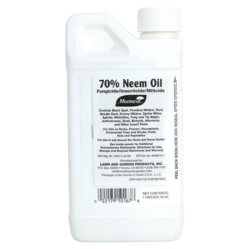 Monterey Neem Oil 70% Concentrate (Pint), Garden from Grow Organic