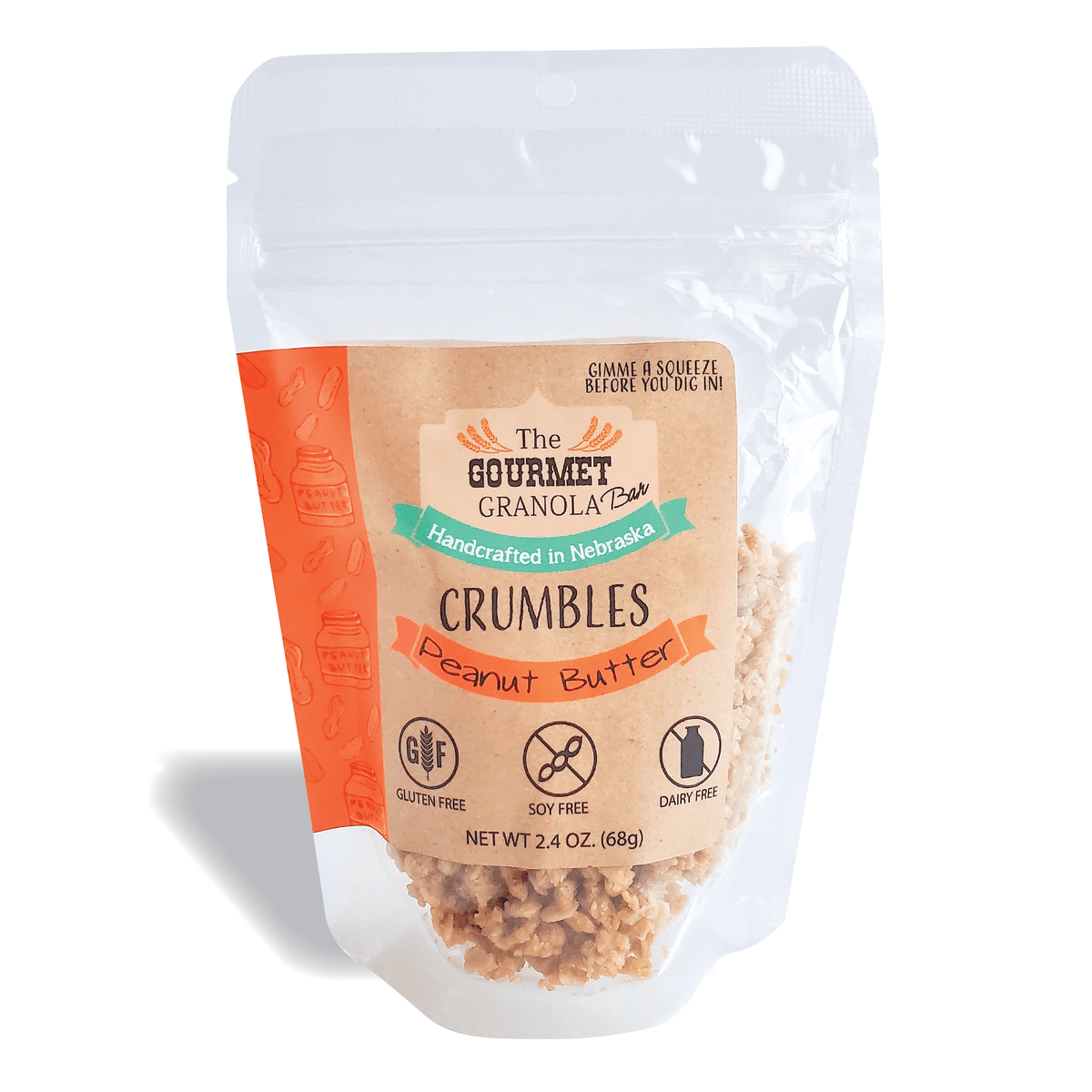 Peanut Butter Crumbles, Cereal & Granola from The Gourmet Granola