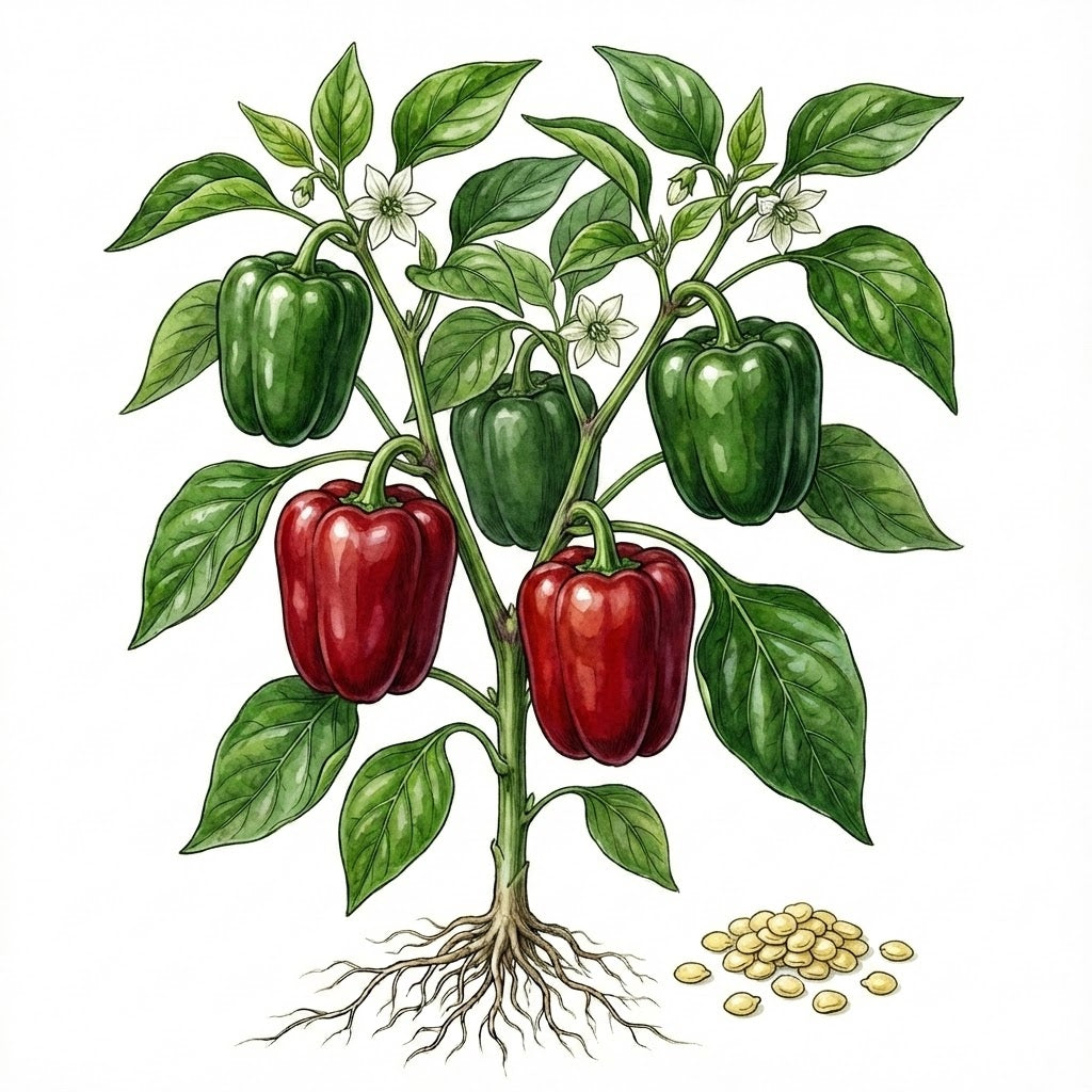 PEPPER Seeds, California Wonder