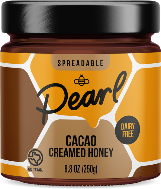 Cacao creamed honey by Pearl Honey Spreads