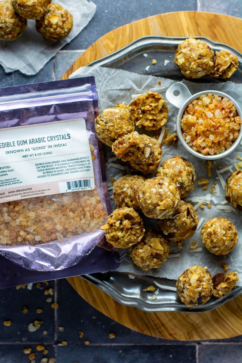 Edible Gum Arabic Crystals (Gond) - 8 oz, Cooking & Baking Ingredients from Pure Indian Foods