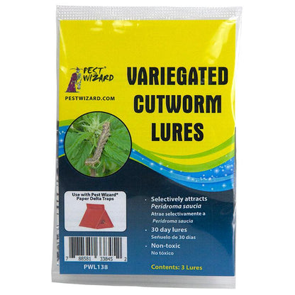 Pest Wizard Variegated Cutworm Lure 3-Pack