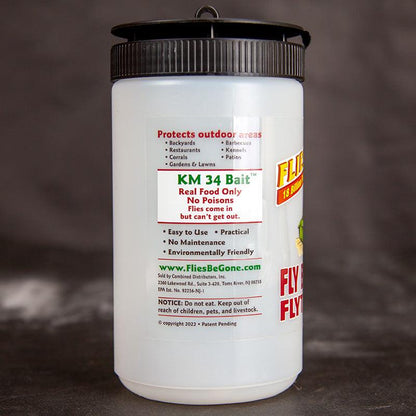 Flies Be Gone Fly Barrel Fly Trap, Garden from Grow Organic