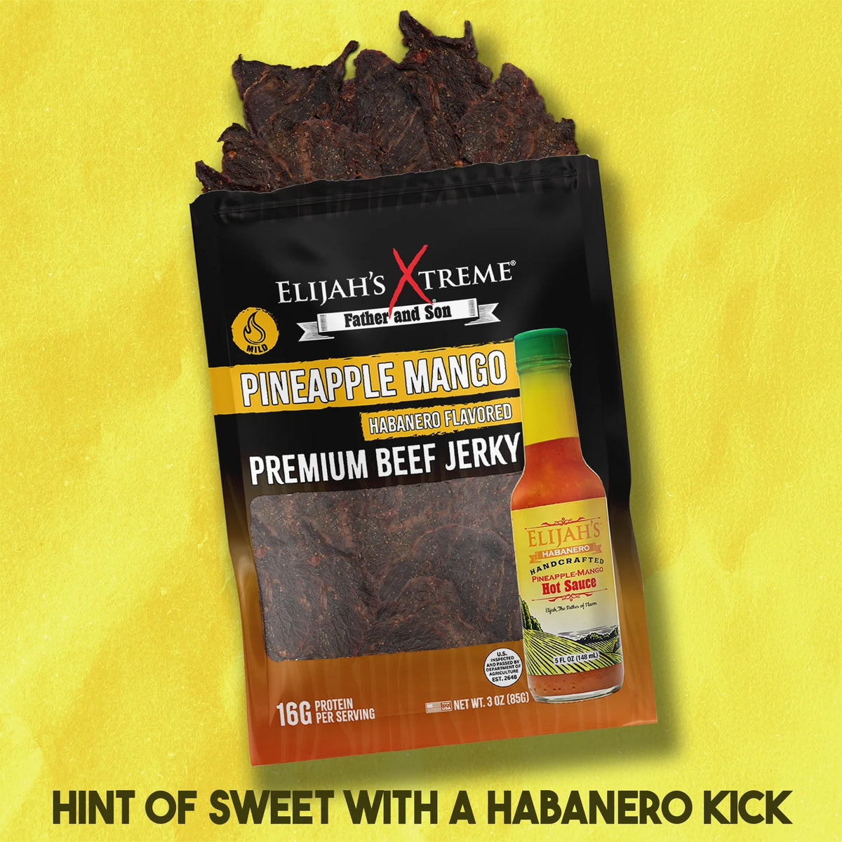 Pineapple-Mango Habanero Beef Jerky, image 4 of 6