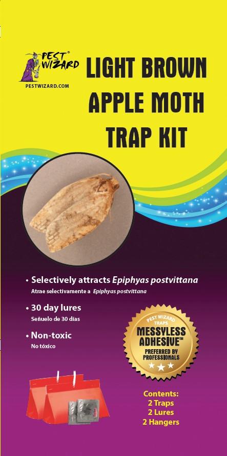 Pest Wizard Light Brown Apple Moth Trap Kit
