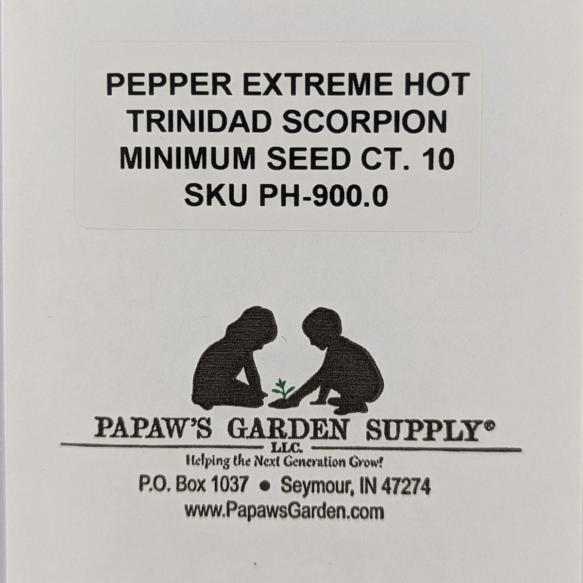 Trinidad Scorpion Extreme Hot Pepper Seeds, image 3 of 5