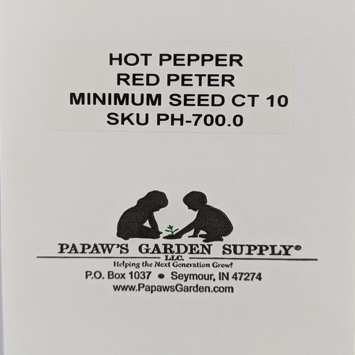 Red Peter Hot Pepper Seeds, image 3 of 5