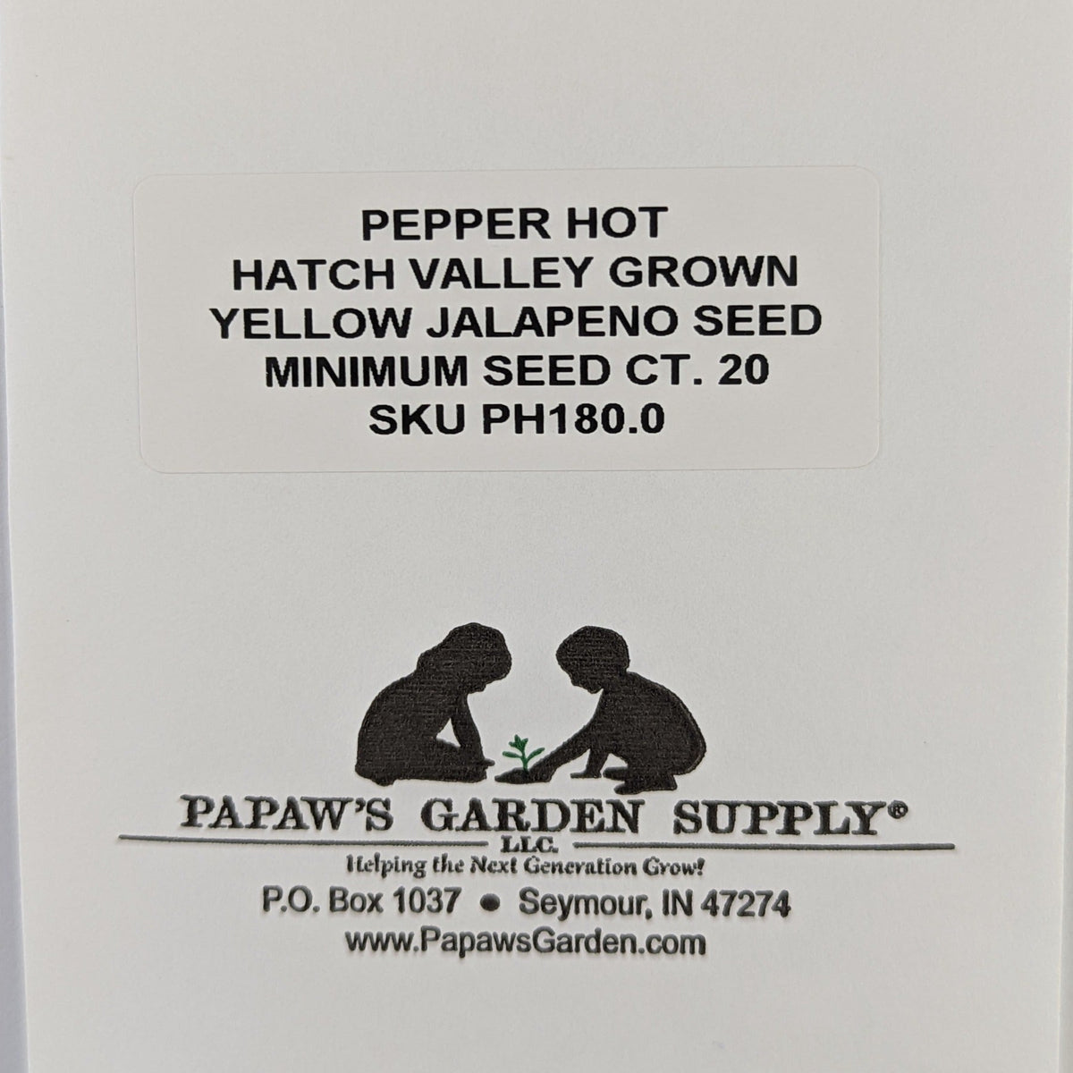 Hatch Valley Grown Yellow Jalapeno Hot Pepper Seeds, image 3 of 5