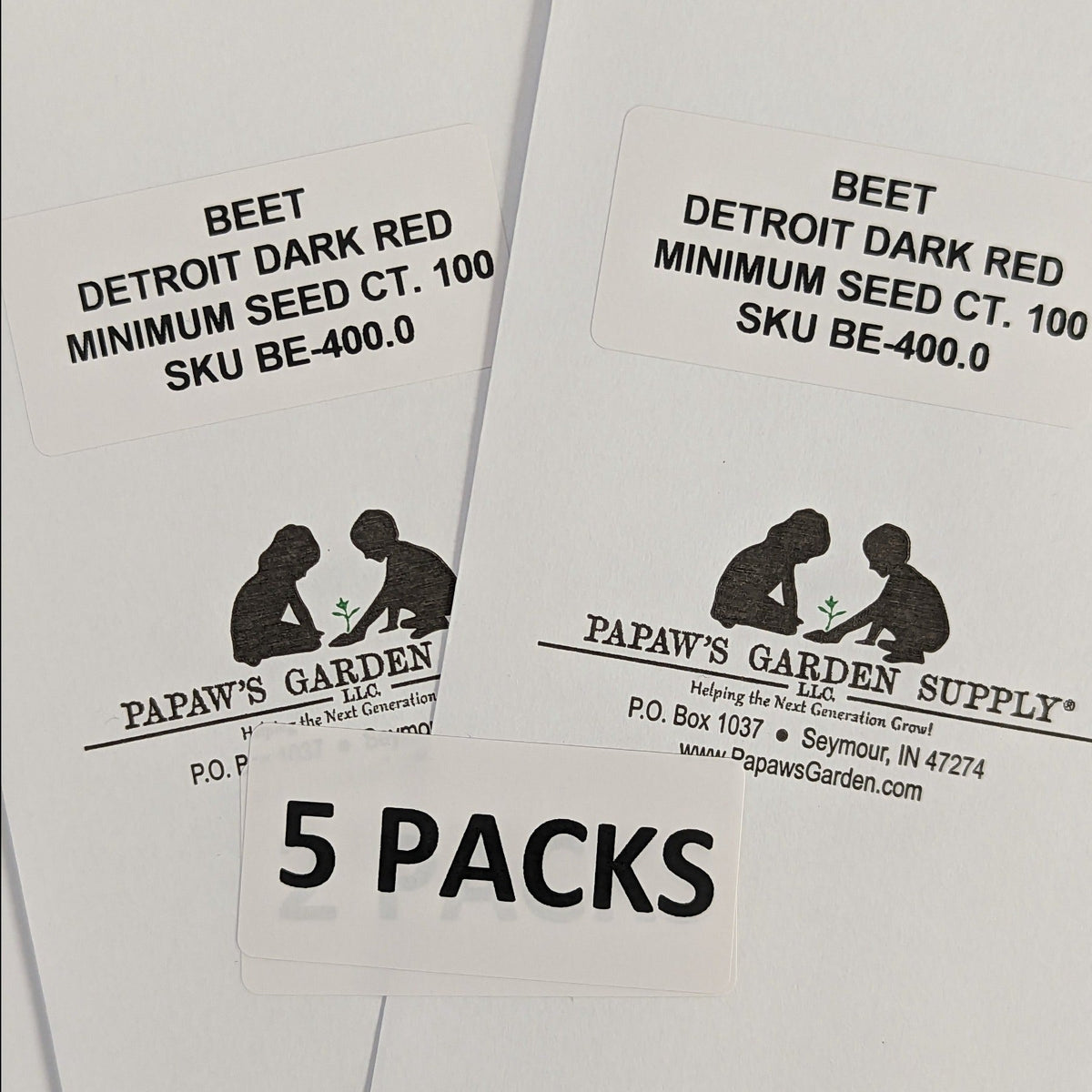 Detroit Dark Red Beet Root Seeds, image 4 of 6