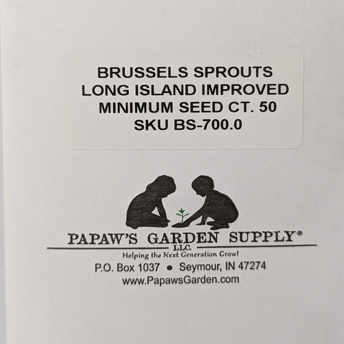 Long Island Improved Heirloom Brussels Sprouts Seeds, image 3 of 7