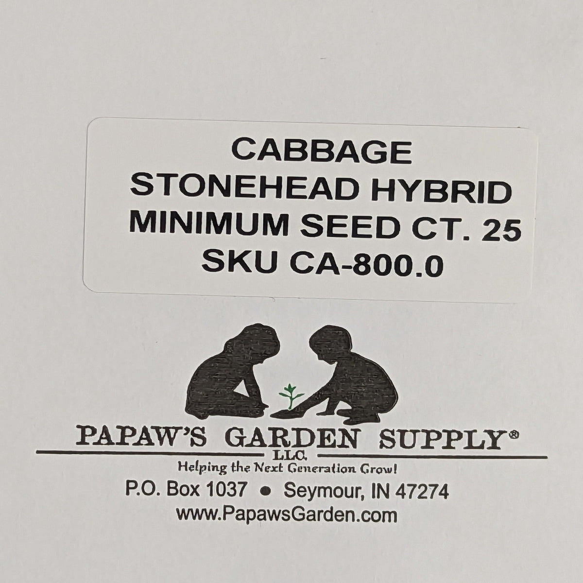 Stone Head Hybrid Cabbage Seeds, image 3 of 7