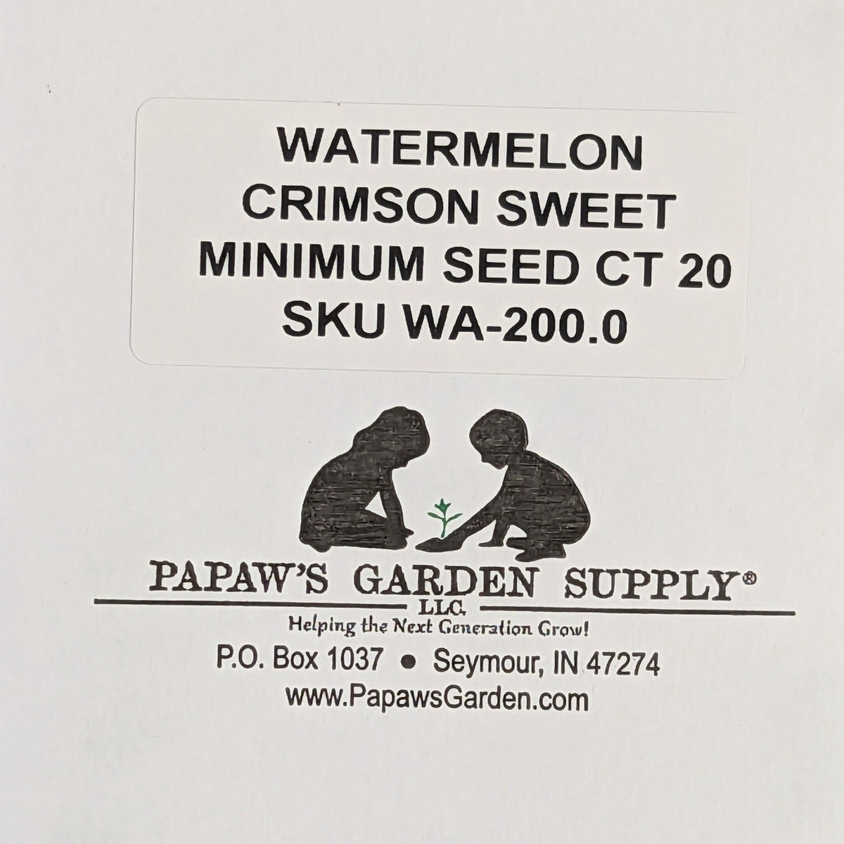 Crimson Sweet Watermelon Seeds, image 3 of 7