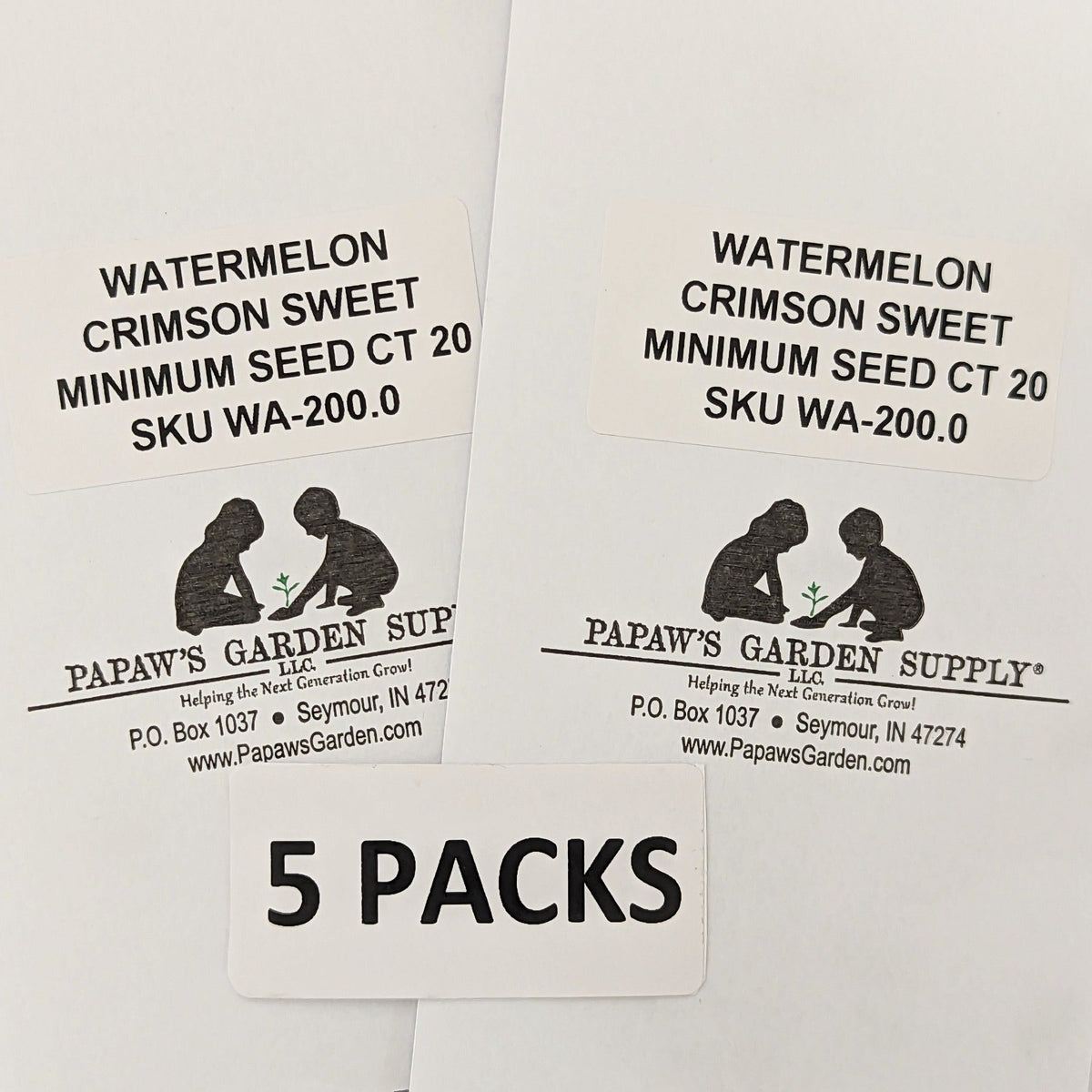 Crimson Sweet Watermelon Seeds, image 5 of 7