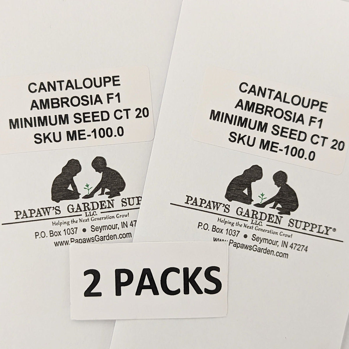 Ambrosia Hybrid Cantaloupe Seeds, image 5 of 7