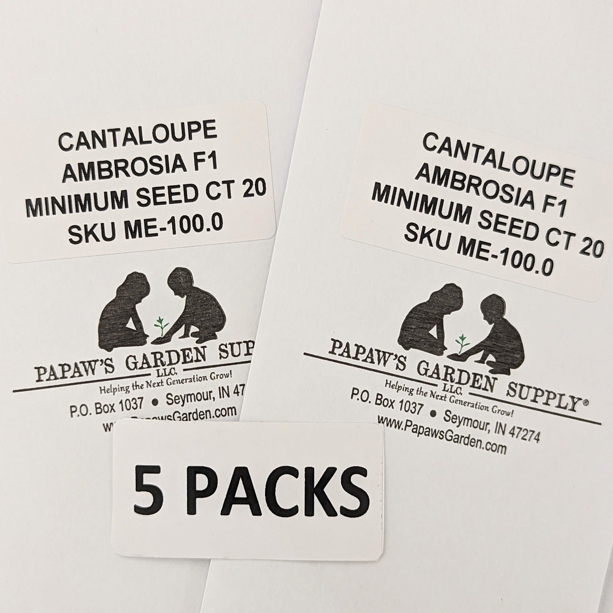 Ambrosia Hybrid Cantaloupe Seeds, image 4 of 7
