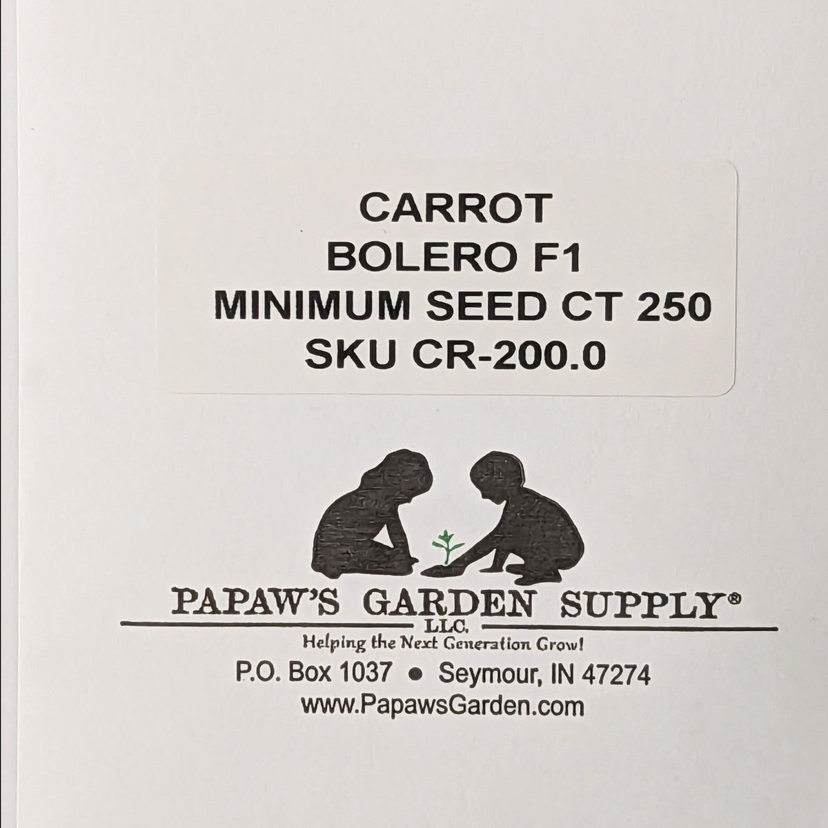 BOLERO Hybrid Carrot Seeds, image 3 of 7