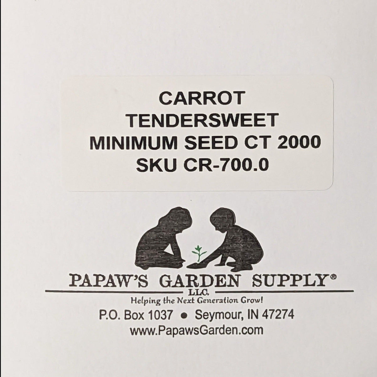 Tendersweet Carrot Seeds, image 3 of 7