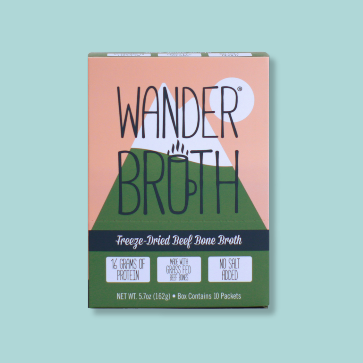 No Salt Added Grass-Fed Beef Bone Broth