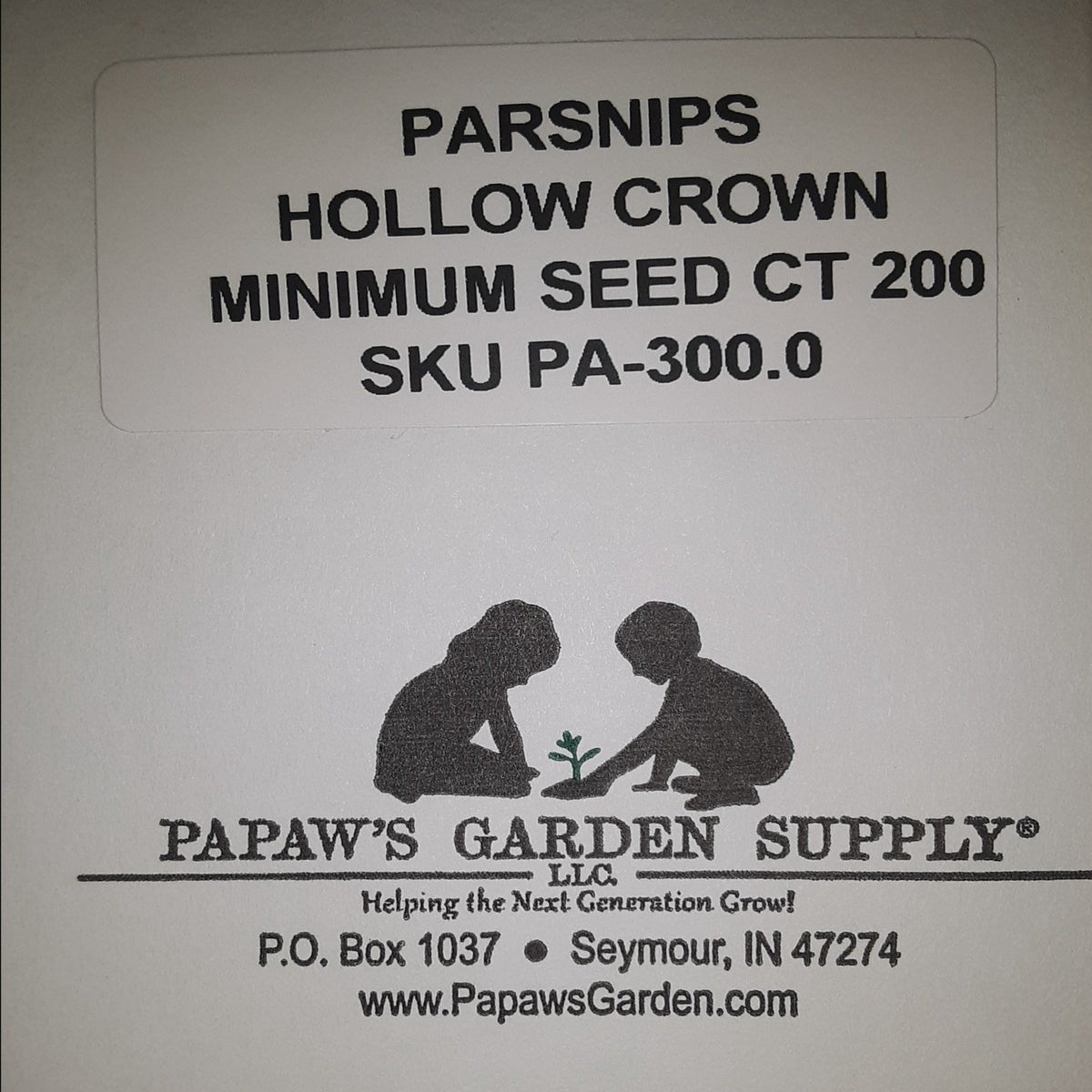 Parsnips Hollow Crown Seeds, image 3 of 5