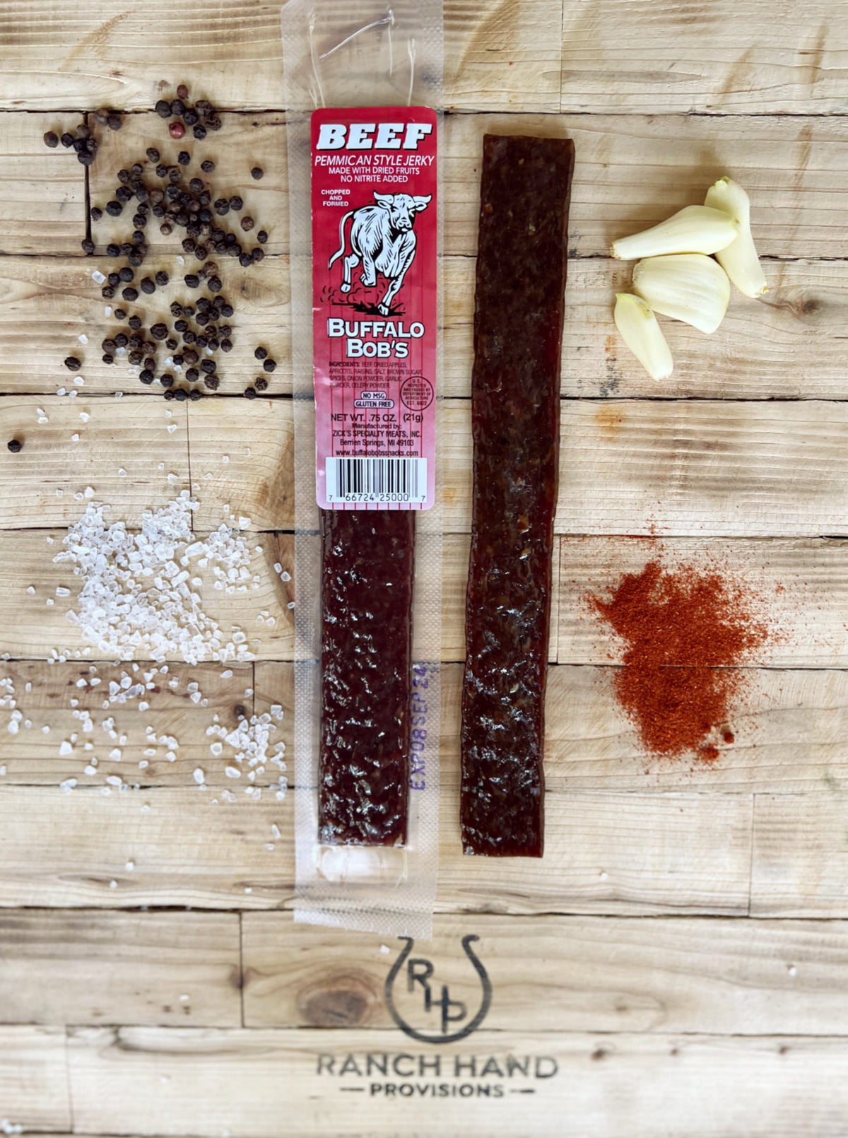 Pemmican Beef Jerky — Dried Fruit Style, Meat from Ranch Hand Provisions