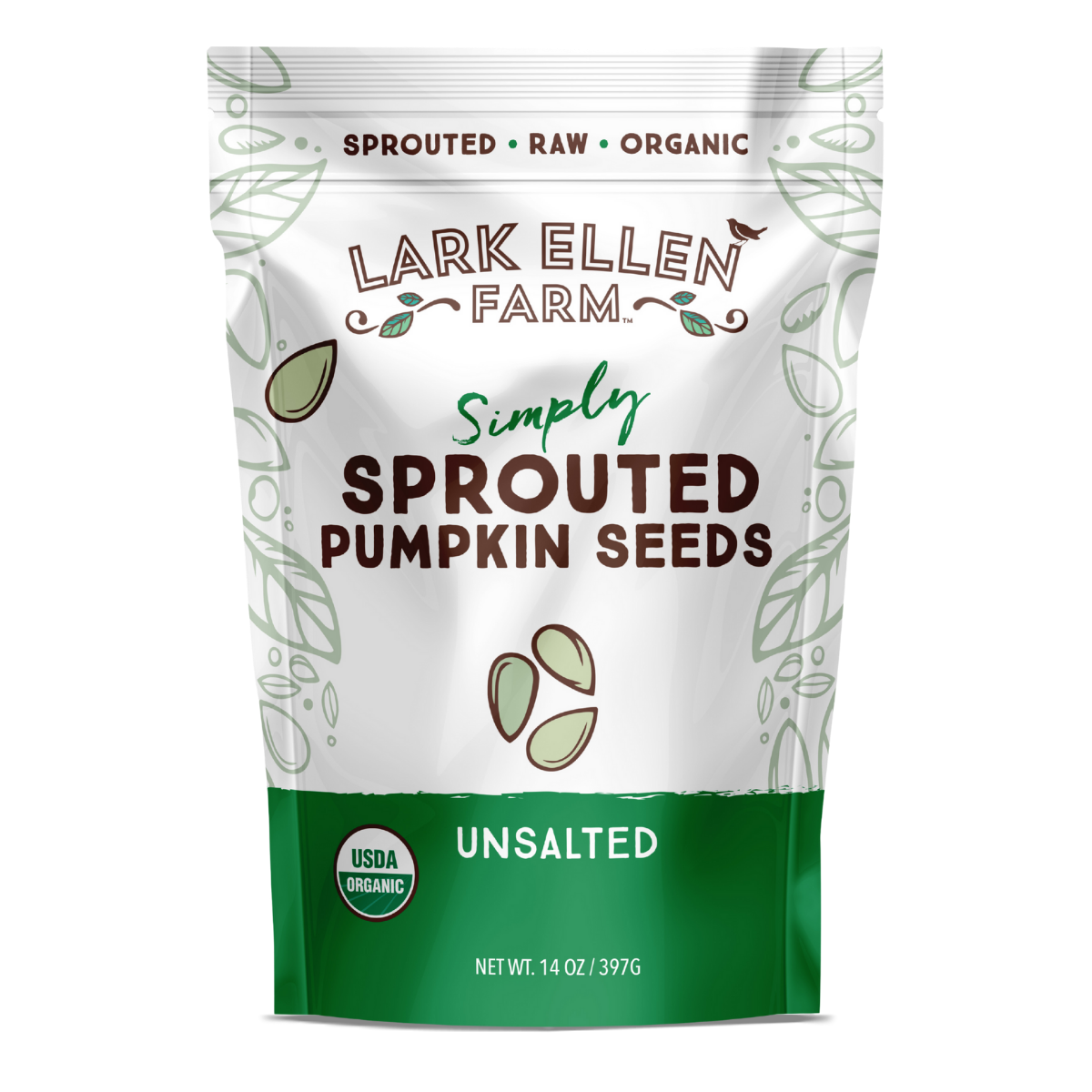 Pumpkin Seeds, Sprouted Organic by Lark Ellen Farm