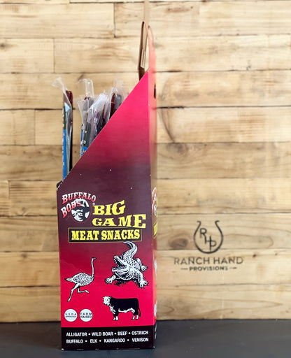 Elk Jerky Stick — Peppered, Meat from Ranch Hand Provisions