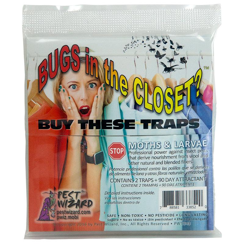 Pest Wizard BUGS in the CLOSET? Trap 2-Pack, Garden from Grow Organic