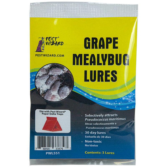 Pest Wizard Grape Mealybug Lure 3-Pack, Garden from Grow Organic