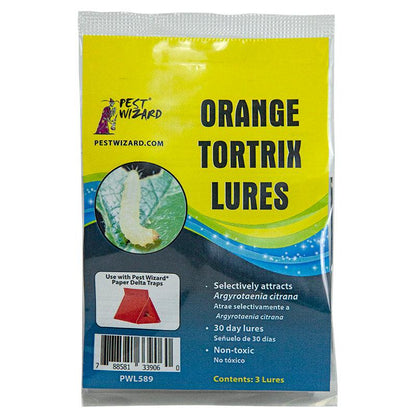 Pest Wizard Orange Tortrix Lure 3-Pack, Garden from Grow Organic
