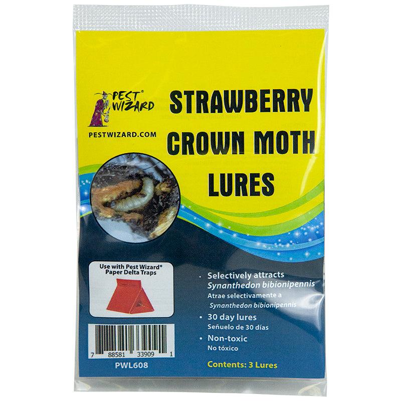 Pest Wizard Strawberry Crown Moth Lure 3-Pack, Garden from Grow Organic