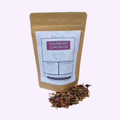 Raspberry Lemonade, Tea from The Natural Mama Co