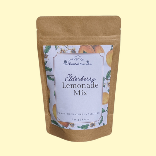 Elderberry Lemonade Mix, Powdered Beverage Mixes from The Natural Mama Co