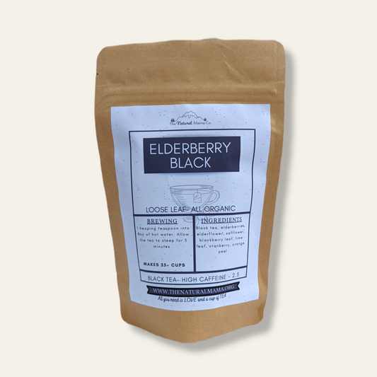Elderberry Black Tea, Tea from The Natural Mama Co