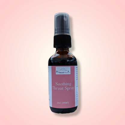Soothing Throat Spray, Respiratory Care from The Natural Mama Co