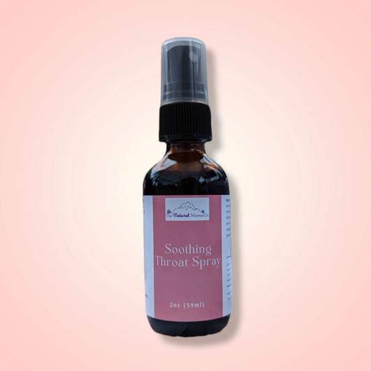 Soothing Throat Spray, Respiratory Care from The Natural Mama Co