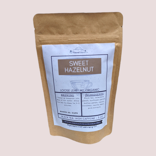 Sweet Hazelnut Black Tea, Tea from The Natural Mama Co