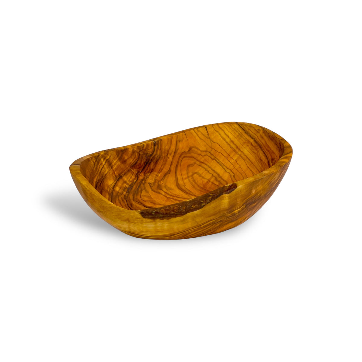 Olive Wood Oval Bowl (10in) by Angel's Salumi & Truffles