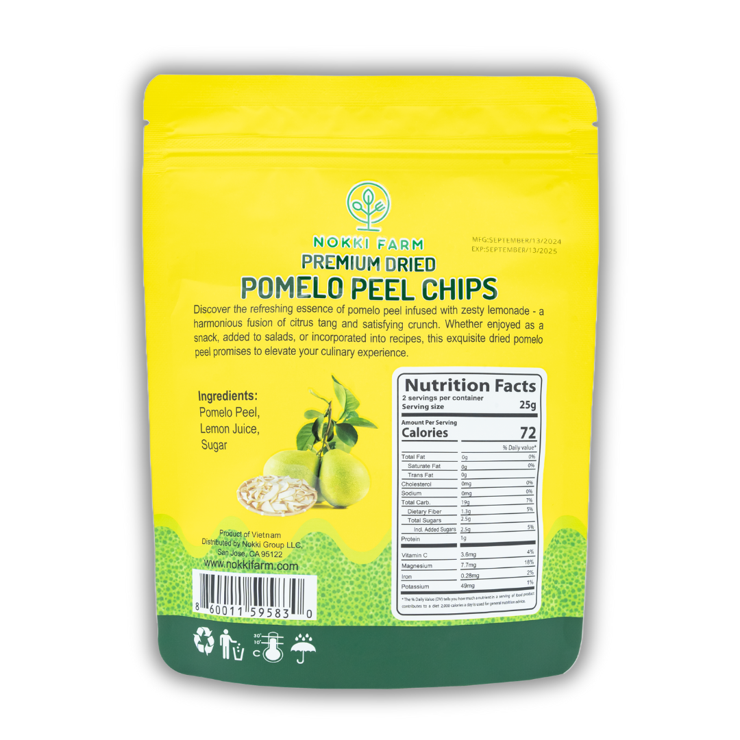 Premium Dried Pomelo Peel Chips, image 5 of 5