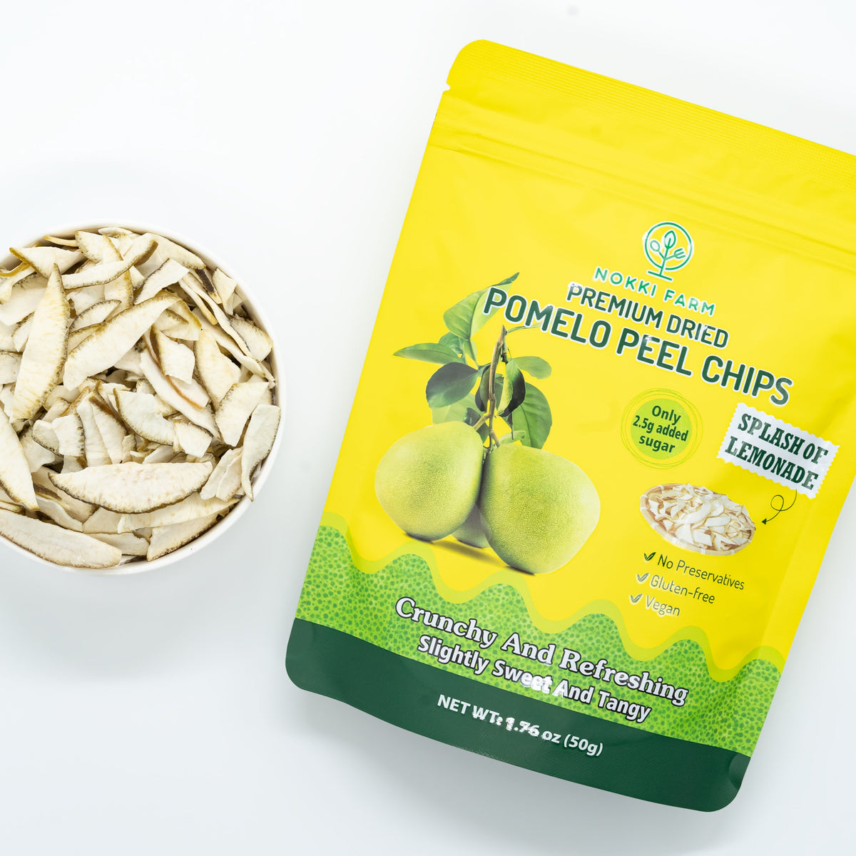 Premium Dried Pomelo Peel Chips, image 4 of 5