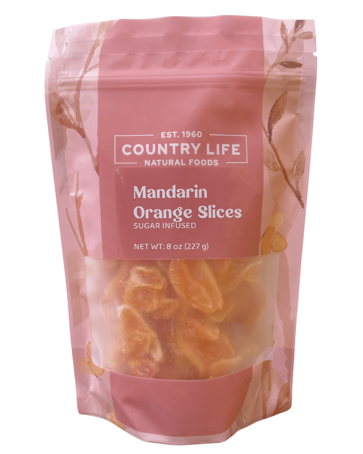 Mandarin Orange Slices, Dried, Infused, Dried Fruits from Country Life Natural Foods