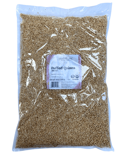 Puffed Quinoa, Organic, Cereal & Granola from Country Life Natural Foods