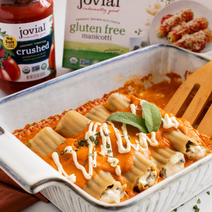 Organic Gluten Free Brown Rice Manicotti from Jovial Foods, Inc