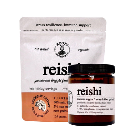 reishi mushroom extract. organic, Supplement from Roots Apothecary