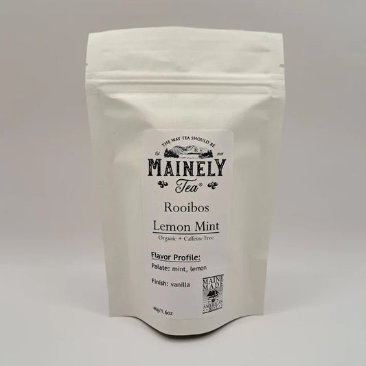 Organic Rooibos Lemon Mint Tea - Caffeine Free