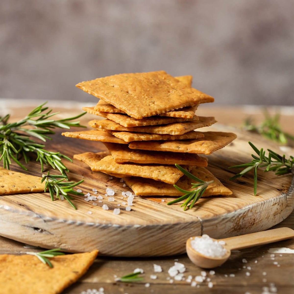 Rosemary Crackers by EMILIA FOOD LOVE USA