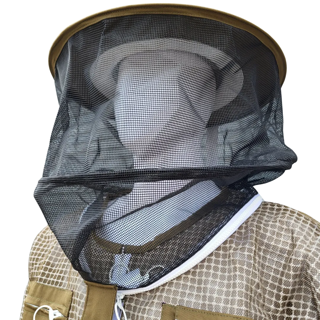 Round or Fencing Beekeeping Veil
