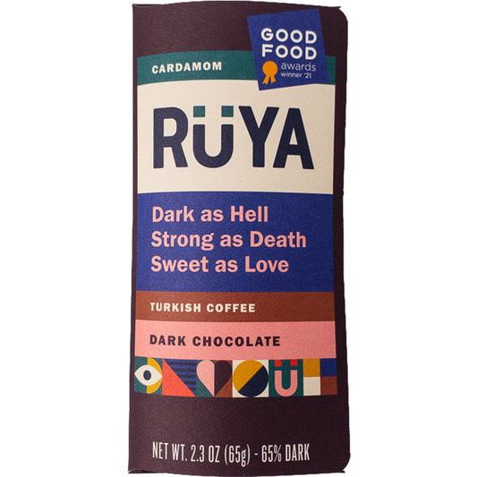 Ruya Turkish Coffee Dark Chocolate, Confection from MaverickChocolate