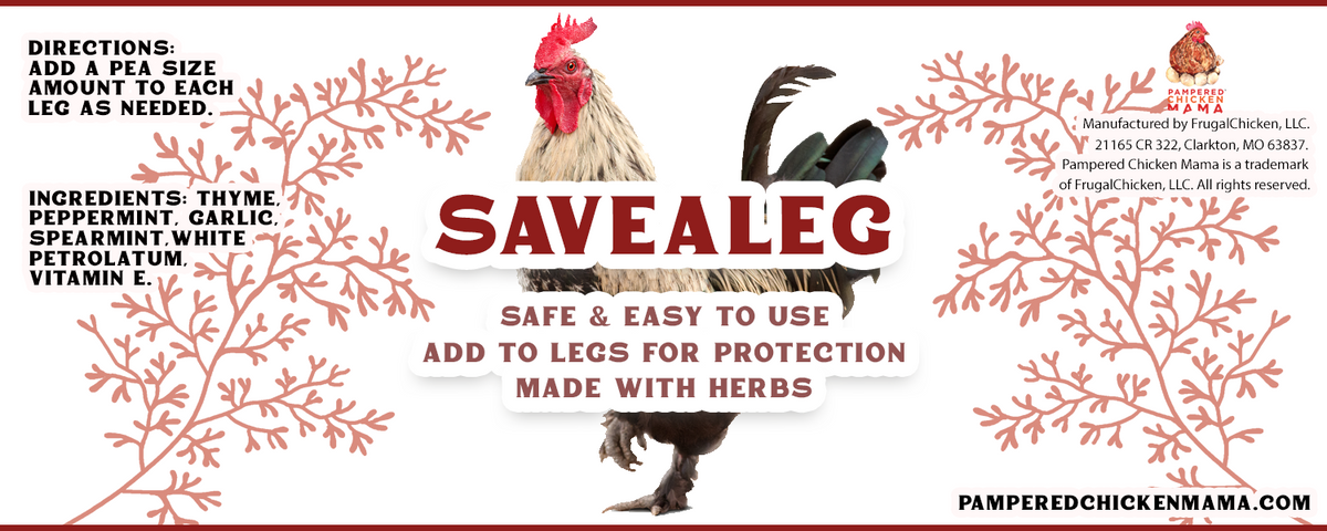 SaveALeg - Herbal Leg Salve For Scaly Leg Mites from Dahlia Pets