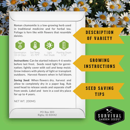 Medicinal Tea Herb Seeds Collection – 9 Heirloom Non-GMO Herbs for Calming Teas, Wellness & Home Apothecary Gardens